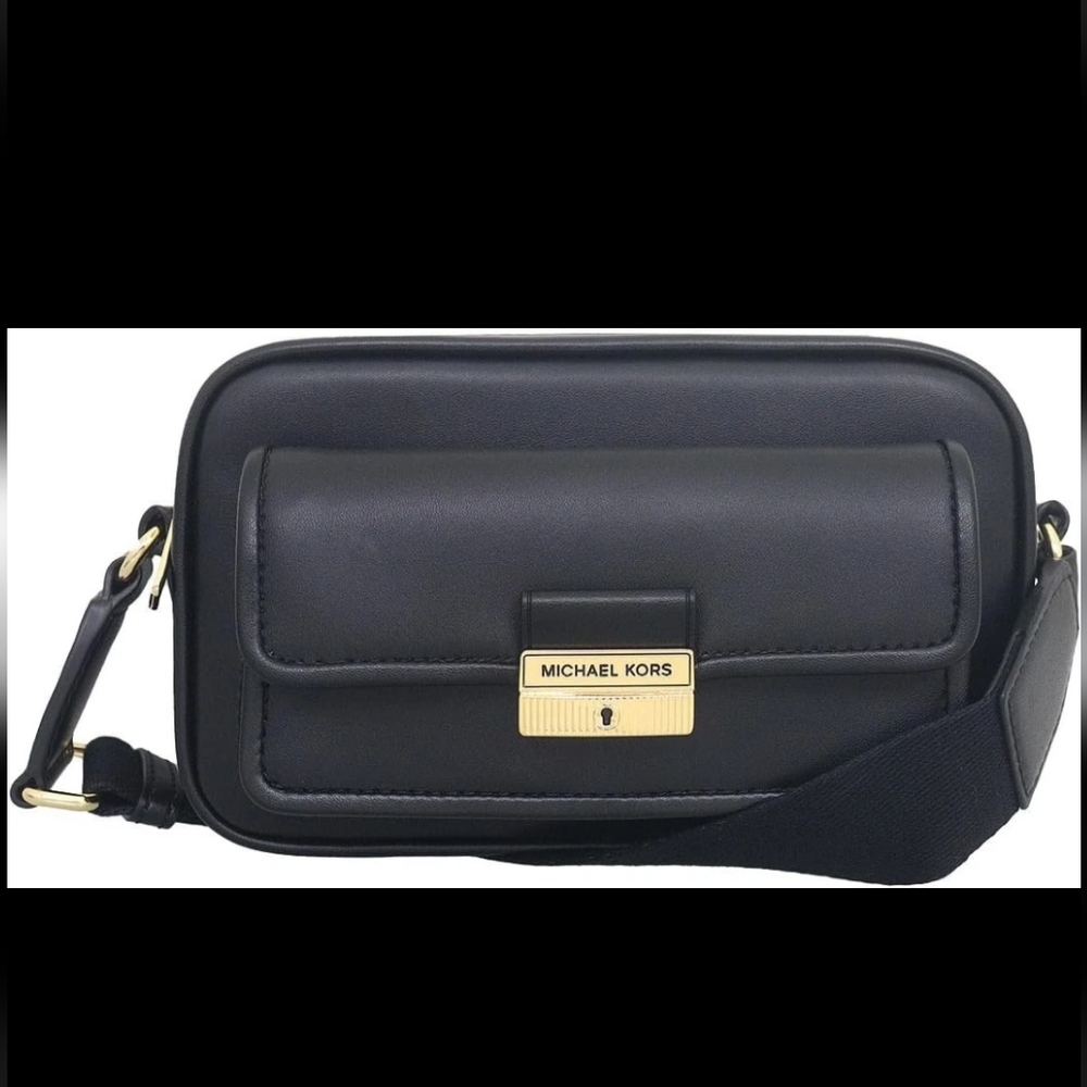 Michael Kors Bradshaw XS Leather Camera‎ Crossbody NWT